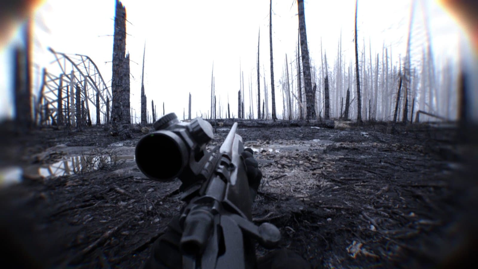Bodycam Early Access : corridor CQB en vue bodycam, Unreal Engine 5 photoréaliste