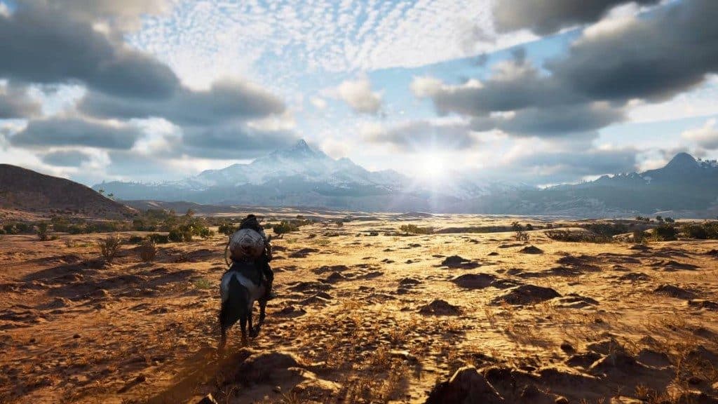 Config PC Crimson Desert : plaines et montagnes enneigées de Pywel