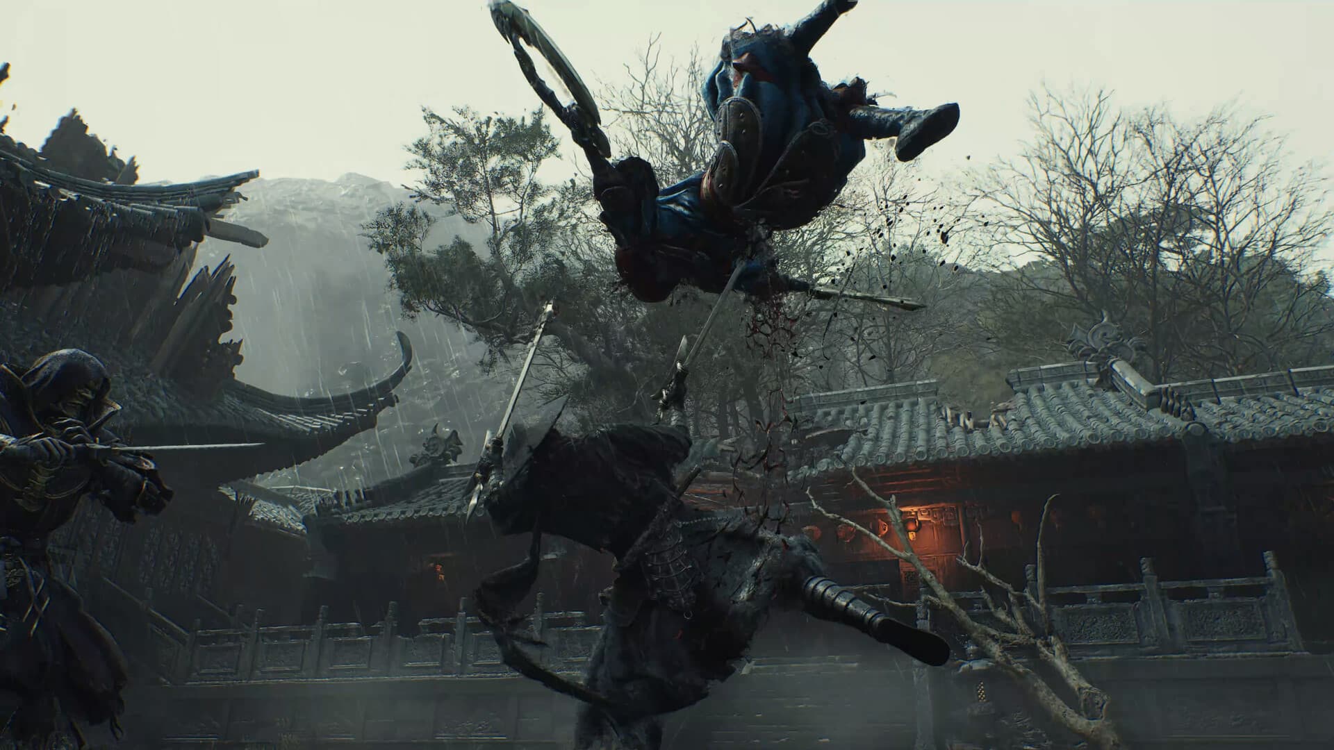 Phantom Blade Zero : combat au sabre dans une ruelle