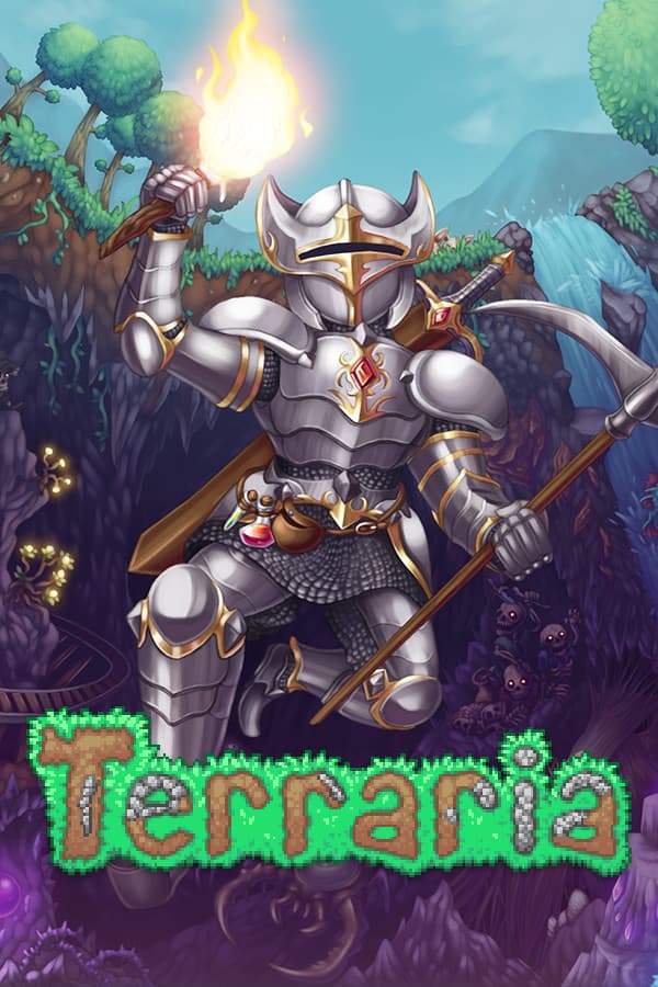 غلاف Terraria – إعدادات الكمبيوتر الموصى بها