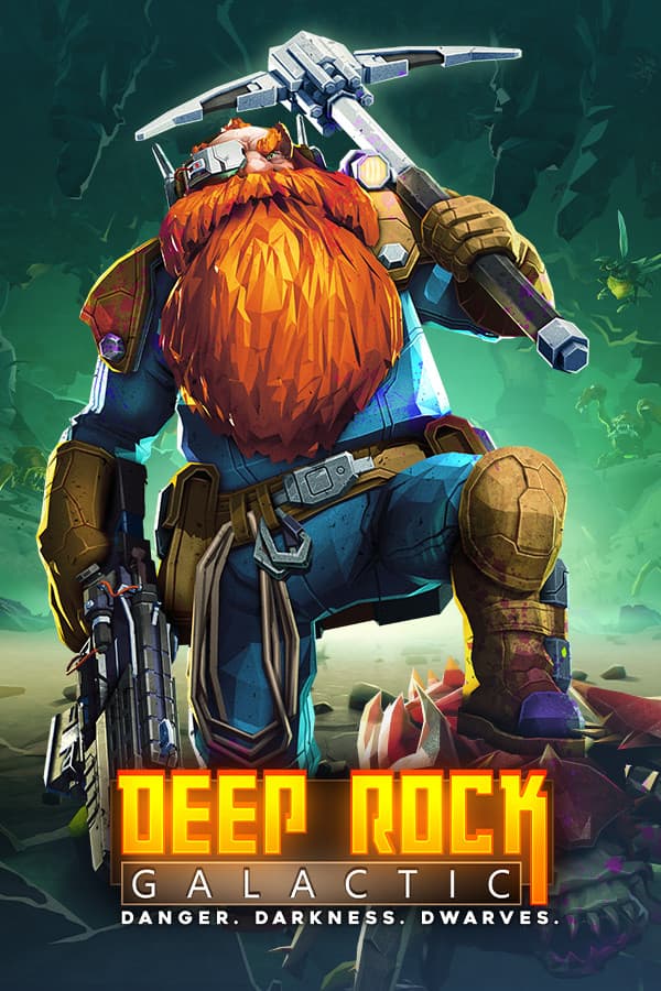 Jaquette Deep Rock Galactic – configuration PC recommandée