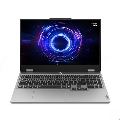 Lenovo LOQ 15" Notebook Gaming, NVIDIA GeForce RTX 5060 8GB GDDR7, Intel Core i7-13650HX, RAM 16GB DDR5, 1TB SSD, Schermo 15.6" FHD (1920x1080) 144Hz, Windows 11 Home, Tastiera Retroilluminata Bianca