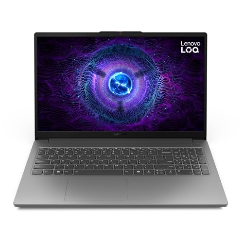 Lenovo LOQ Essential | 15 inch Full HD Gaming Laptop | Intel Core i5-13450HX | 16GB RAM | 1TB SSD | NVIDIA GeForce RTX 5050 | Windows 11 Home | Luna Grey
