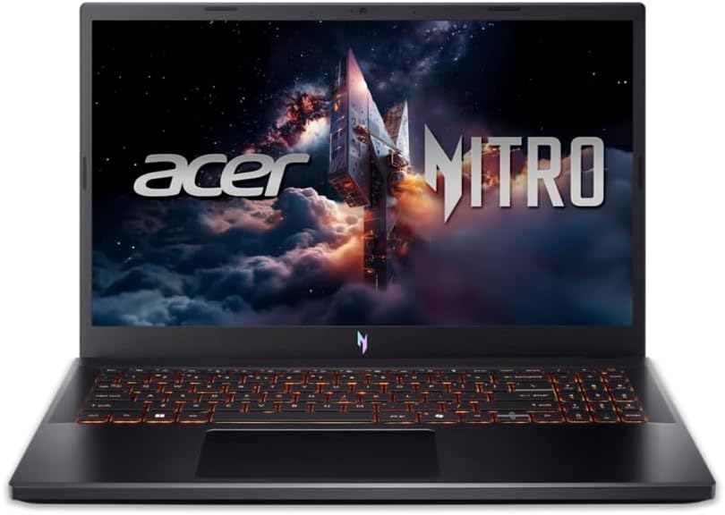 Acer Nitro V 15 I PC Portable Gaming 15.6" FHD 165Hz I Intel Core i5-13420H (13è gén.) I NVIDIA GeForce RTX 5050 I 16 Go RAM I 512 Go SSD I Windows 11 Home I Noir I Clavier FR AZERTY I ANV15-52-5878