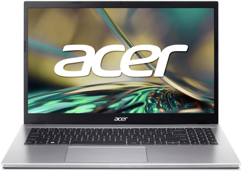 Acer Aspire 3 A315-59, Ordenador Portátil 15,6” Full HD (Intel Core i7-1255U, 16GB RAM, 1TB SSD, Intel Iris Xe Graphics, Windows 11 Home) Color Plata, Teclado QWERTY Español