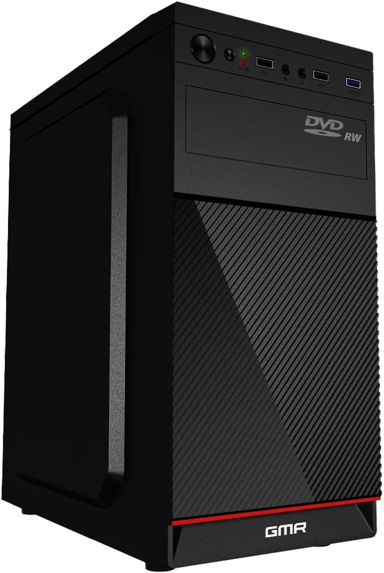 Schneller PC mit Intel Core i5 - Desktop Computer + Silent Rechner für Büro & Home Office - 16GB RAM - 512GB SSD - USB3.0 - WLAN BT - inkl Windows 11 Pro mit Card Reader 5-in-1