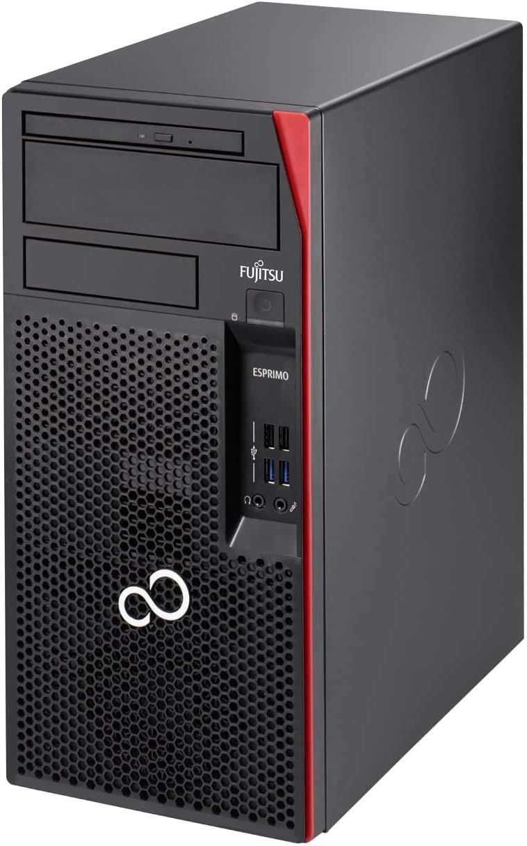 Fujitsu Esprimo P757/E85+ Intel Quad Core i7 1TB SSD harde schijf 32 GB geheugen Windows 11 Pro DVD brander Business Tower Computer PC (Refurbished)