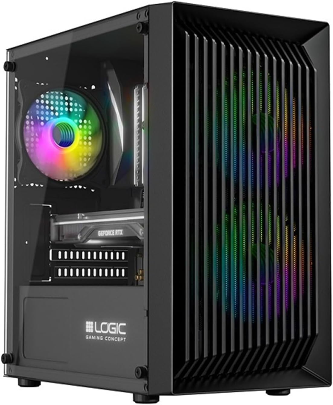 ATOS RGB Ryzen 5 3600 RTX 5060 16GB SSD 1TB M.2 WIFI W11 DLSS 4