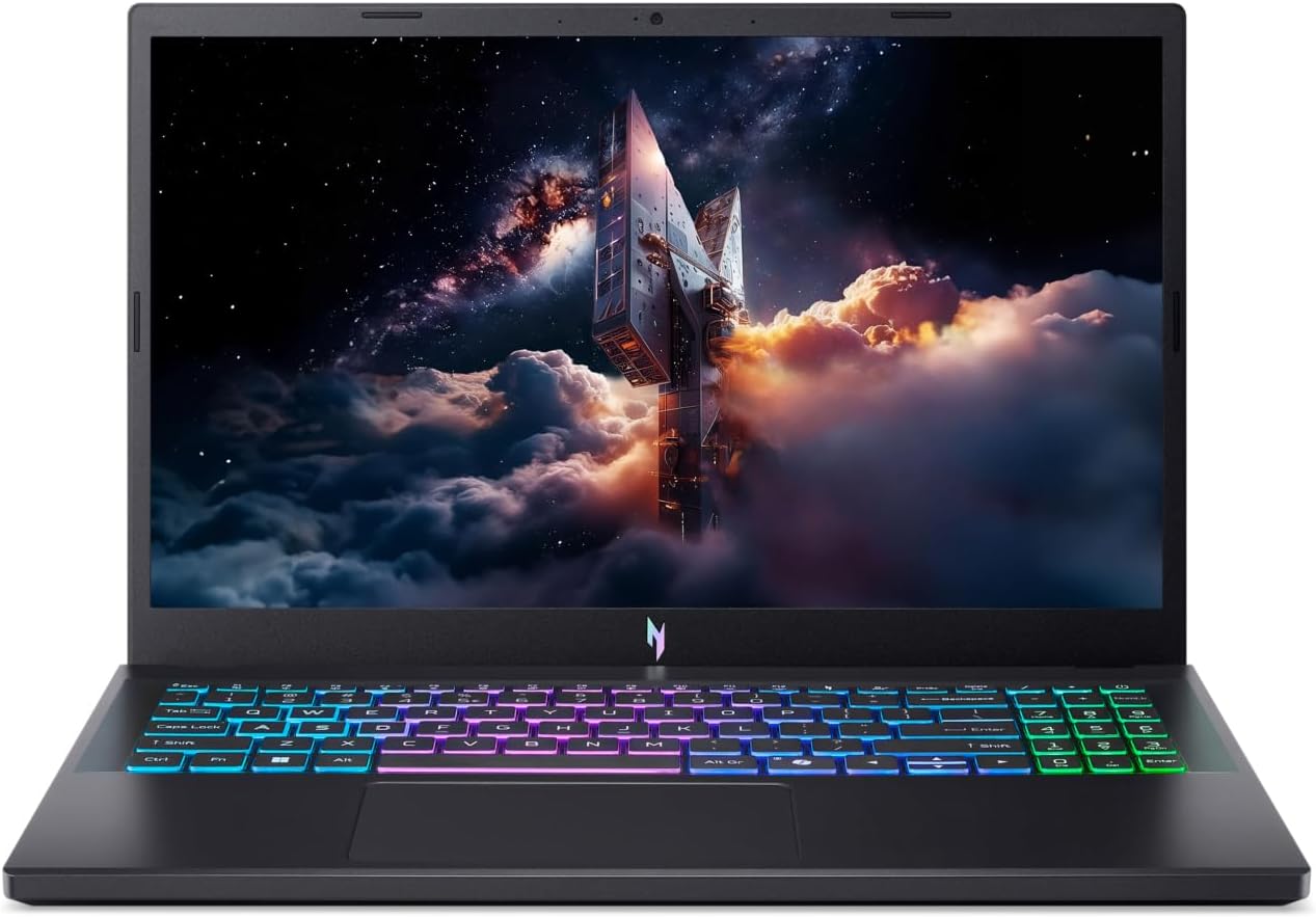 acer Nitro V 15 I PC Portable Gaming 15.6" FHD 165 Hz I NVIDIA GeForce RTX 5050 I AMD Ryzen 7 170 I 16Go RAM I 512Go SSD I Windows 11 Home I Noir I Clavier FR AZERTY Rétroéclairé I ANV15-A31-R10G