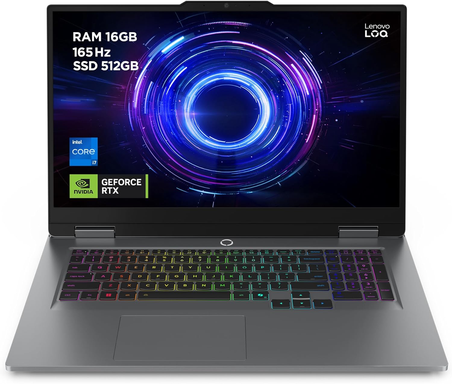 Portable gaming Lenovo — i7-14700HX, NVIDIA GeForce RTX, clavier 24 zones (NL)