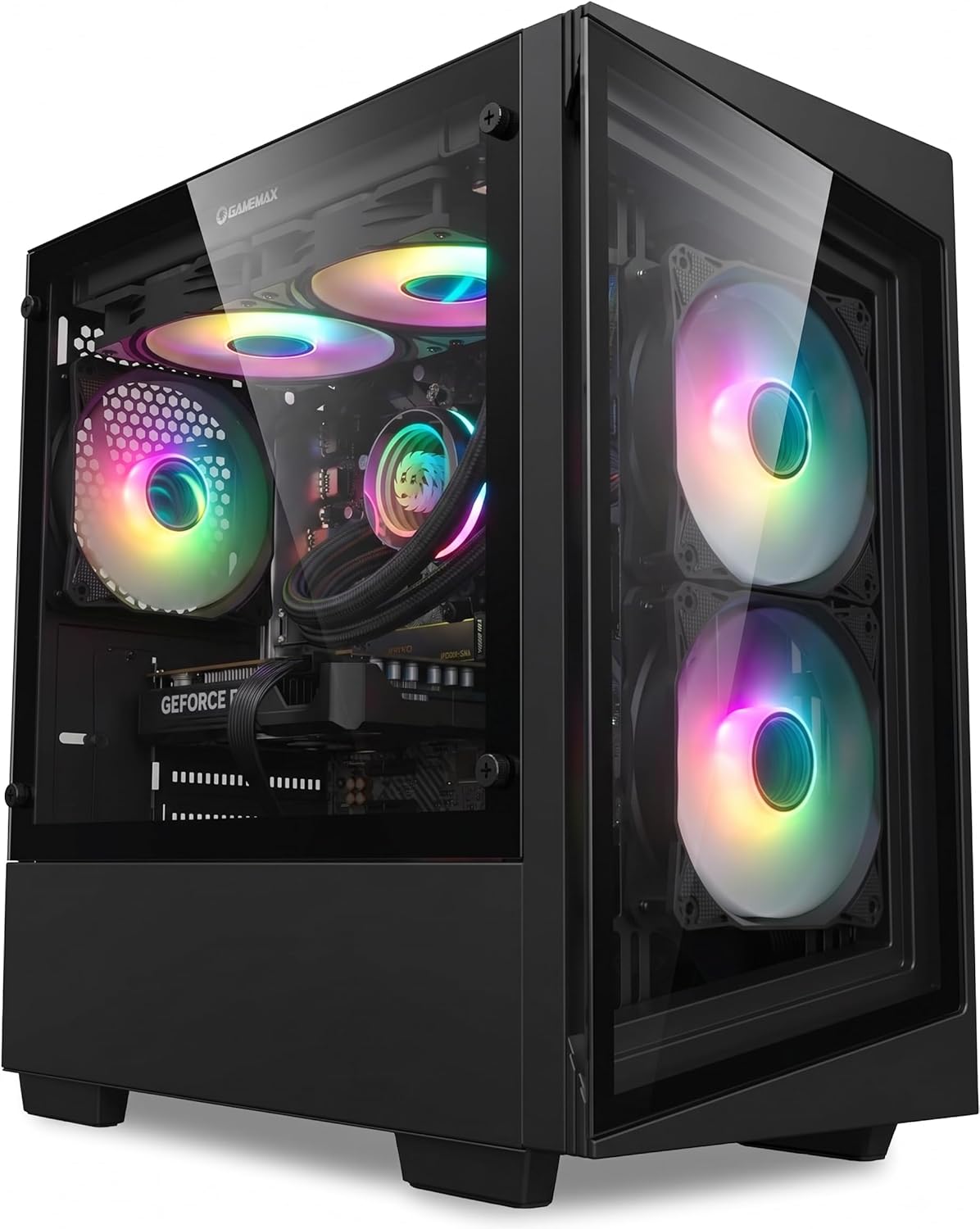 ionz G1 — AMD Ryzen 5 7600X, NVIDIA RTX 5060 OC, 32GB DDR5 RAM, 1TB SSD, 240mm AIO, 650W PSU, Windows 11 (IE)