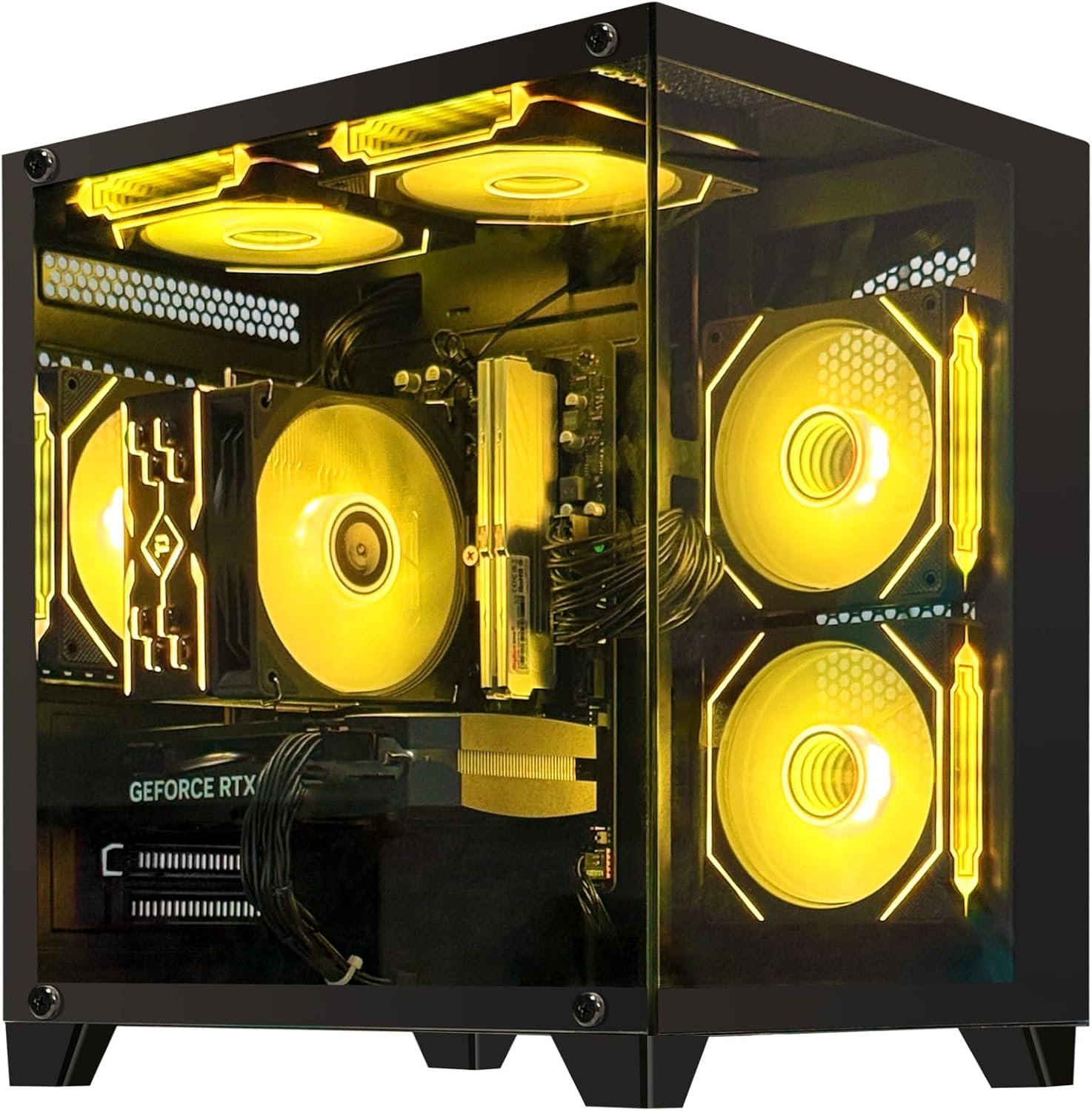 AEXPXO prebuilt desktop PC — streaming and creation