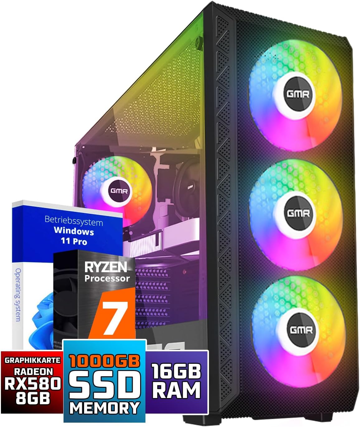 Tour GMR gaming — Intel Core i5, NVIDIA GeForce RTX, Windows 11, Wi-Fi / Bluetooth (NL)