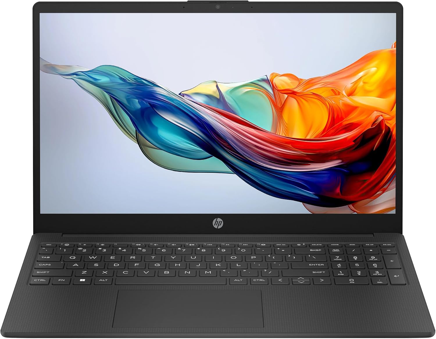HP 15.6" Laptop | AMD Ryzen 7 Processor | 16GB RAM | 512GB SSD | Windows 11 | Fast charge | FHD Display | Dual speakers | Up to 10hrs battery | Jet Black | 15-fc0007sa