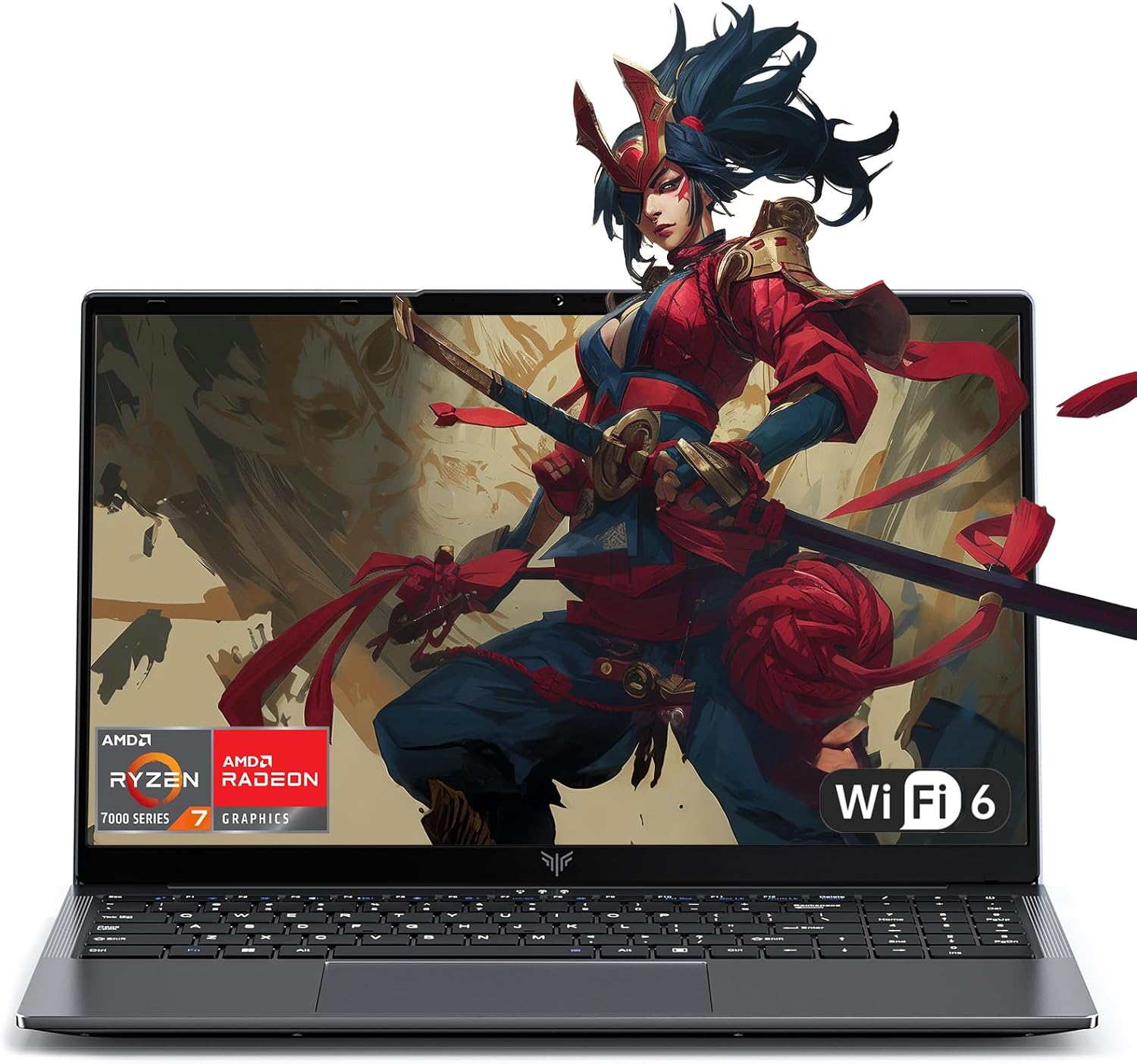 ACEMAGIC Laptop, 15.6 Inch Notebook, Ryzen 7 7730U (up to 4.5GHz), 16GB RAM 512GB SSD, NVMe PCIe 3.0, Supports 4TB SSD Expansion, Gaming Laptop, Lightweight, 180° Opening, WiFi 6, HDMI