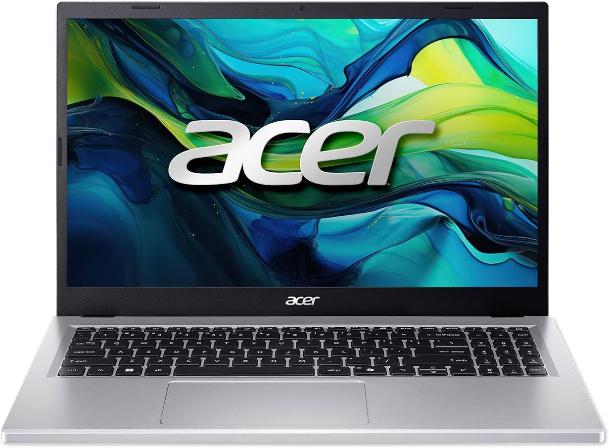 Acer Aspire Go 15 - Ordenador Portátil 15,6" (Intel Core i7 13620H, 16 GB RAM DDR5, 1024 GB SSD, Windows 11 Home, Intel UHD Graphics) Color Plata, Teclado QWERTY Español con Teclado númerico