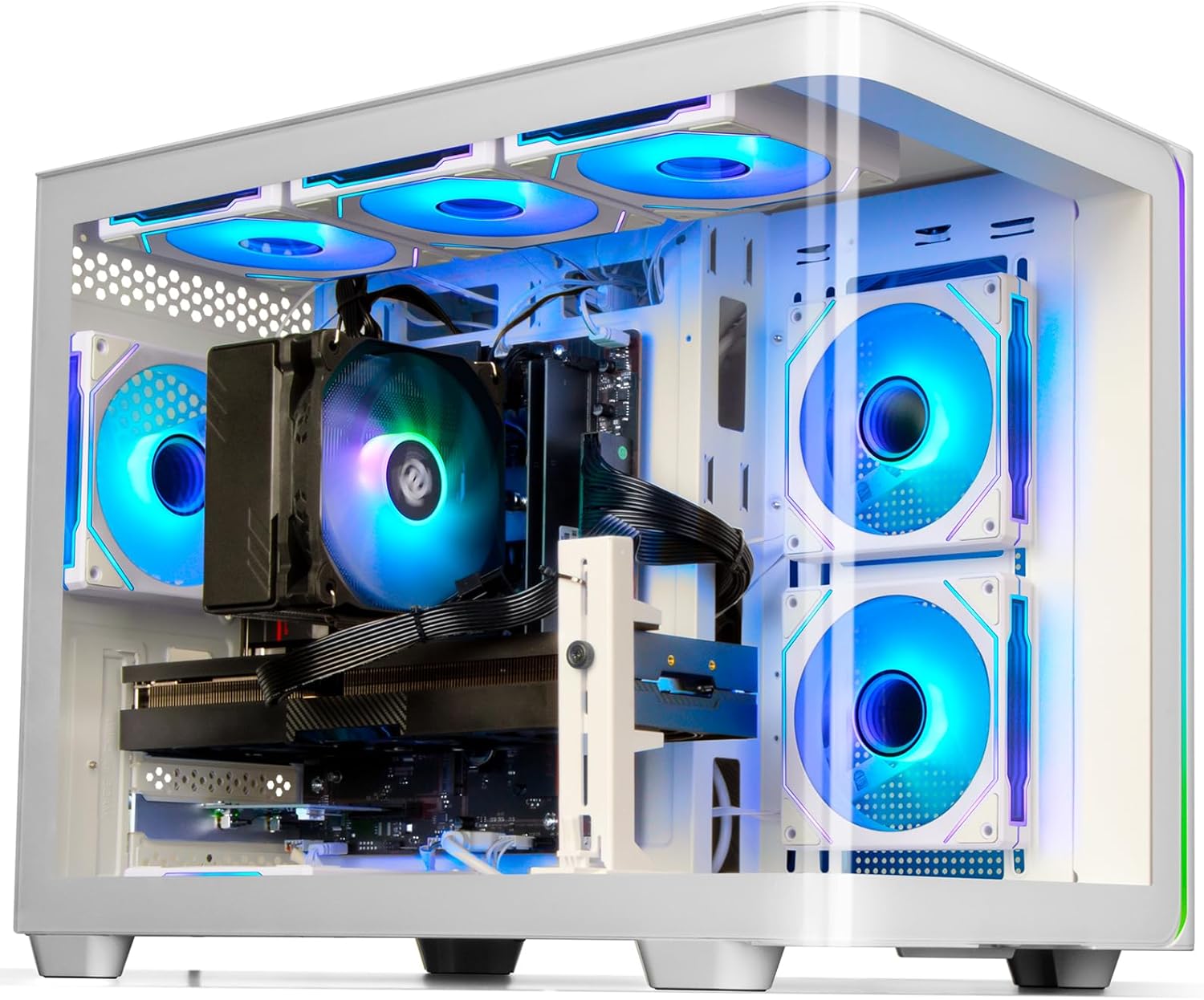 LXZ prebuilt desktop — Intel Core i7-14700F class gaming PC