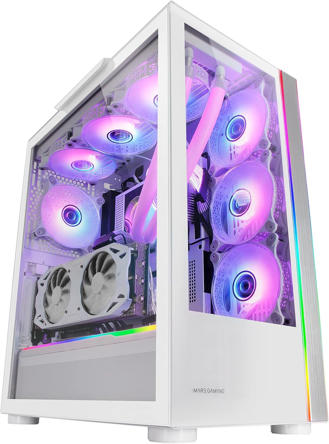 Mars Gaming MC ULTRA — boîtier vitré, structure gaming (AE)