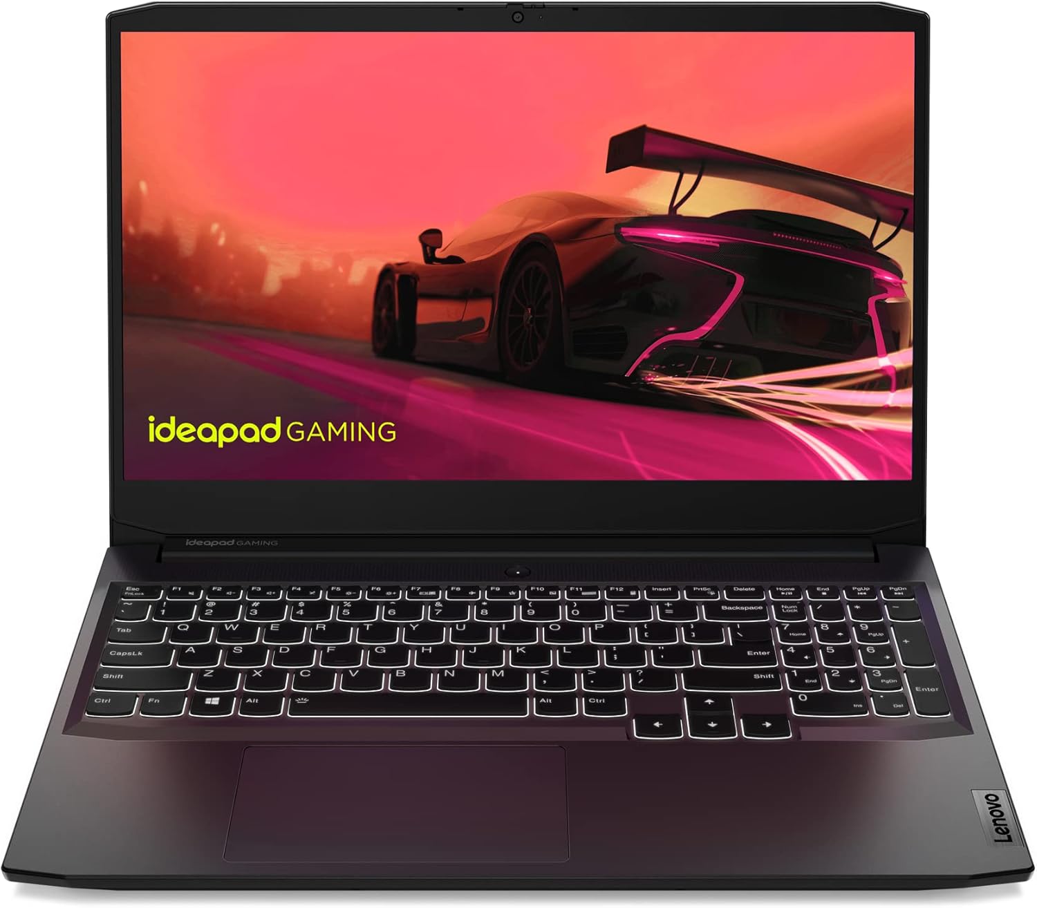 Lenovo IdeaPad Gaming 3 Gen 6 - Ordenador Portátil 15.6" FullHD 60Hz (AMD Ryzen 5 5600H, 8GB RAM, 256GB SSD, NVIDIA GeForce GTX 1650 4GB GDDR6, FreeDOS) Negro - Teclado QWERTY Portugués (82K201L0PG)
