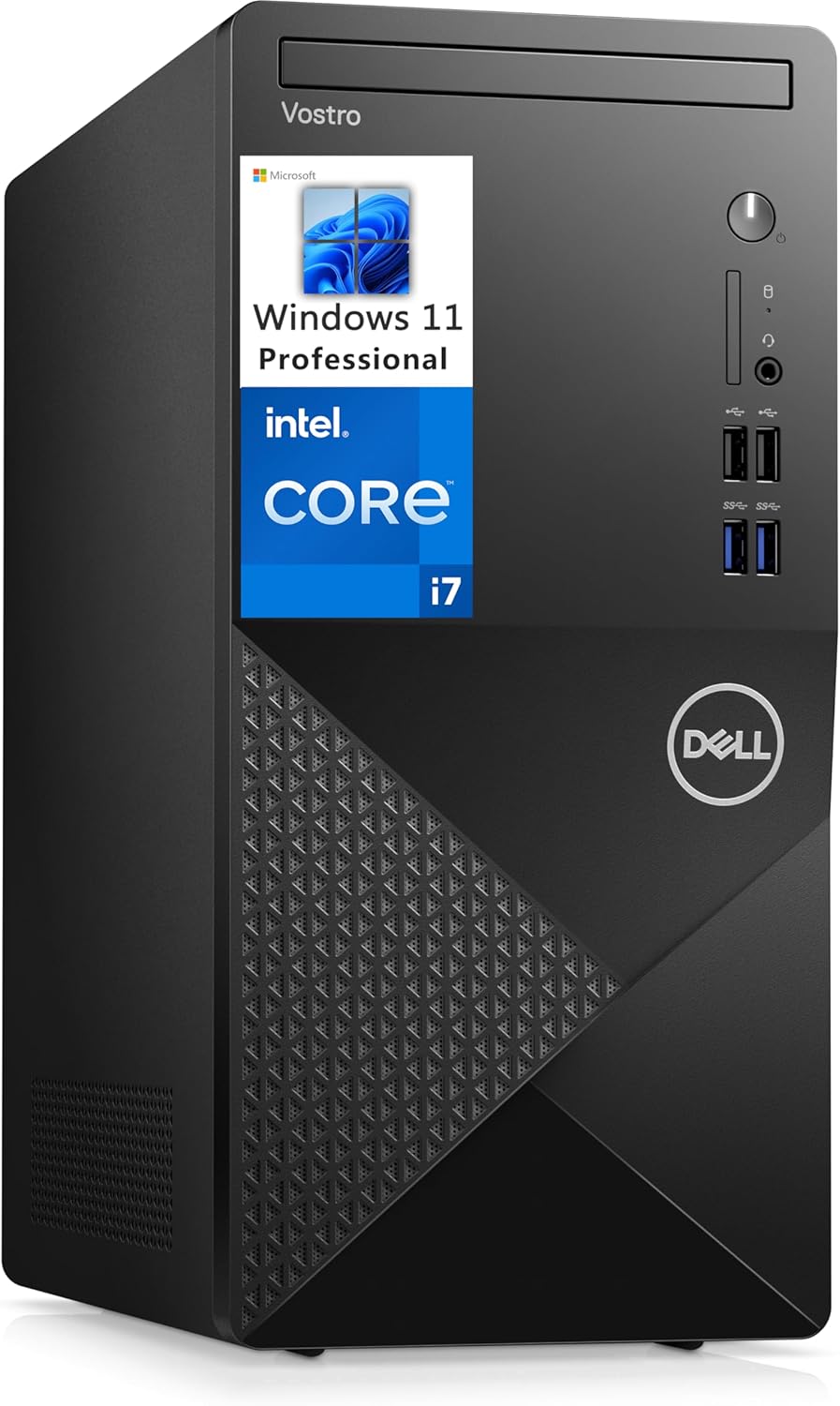 Dell Business Desktop PC 3000 SERIES Tower | i7 12700, 32GB RAM, 1TB SSD, 1TB HDD, SHARED INTEL Graphic Card |Windows 11 Pro (Upgrade)