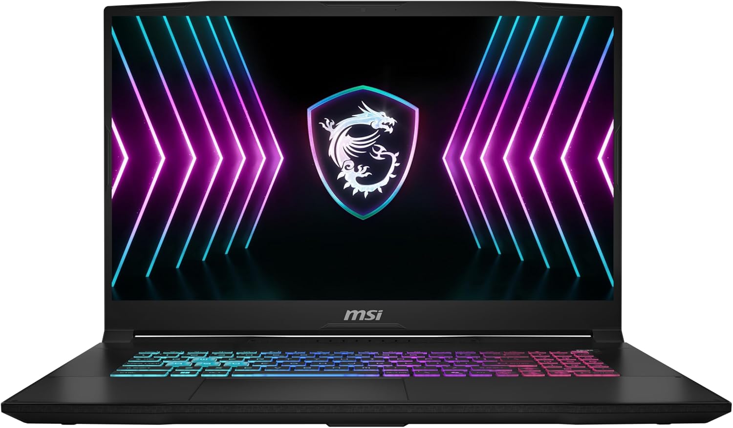 MSI Katana 17 HX B14WGK-084FR Dragon Station : Intel Core i7 14650HX - 32GB DDR5 - SSD 1TB NVMe PCIe - Nvidia RTX5070 8GB GDDR7 (TGP 105W) - 17.3" Full HD 144Hz - Windows 11 Famille