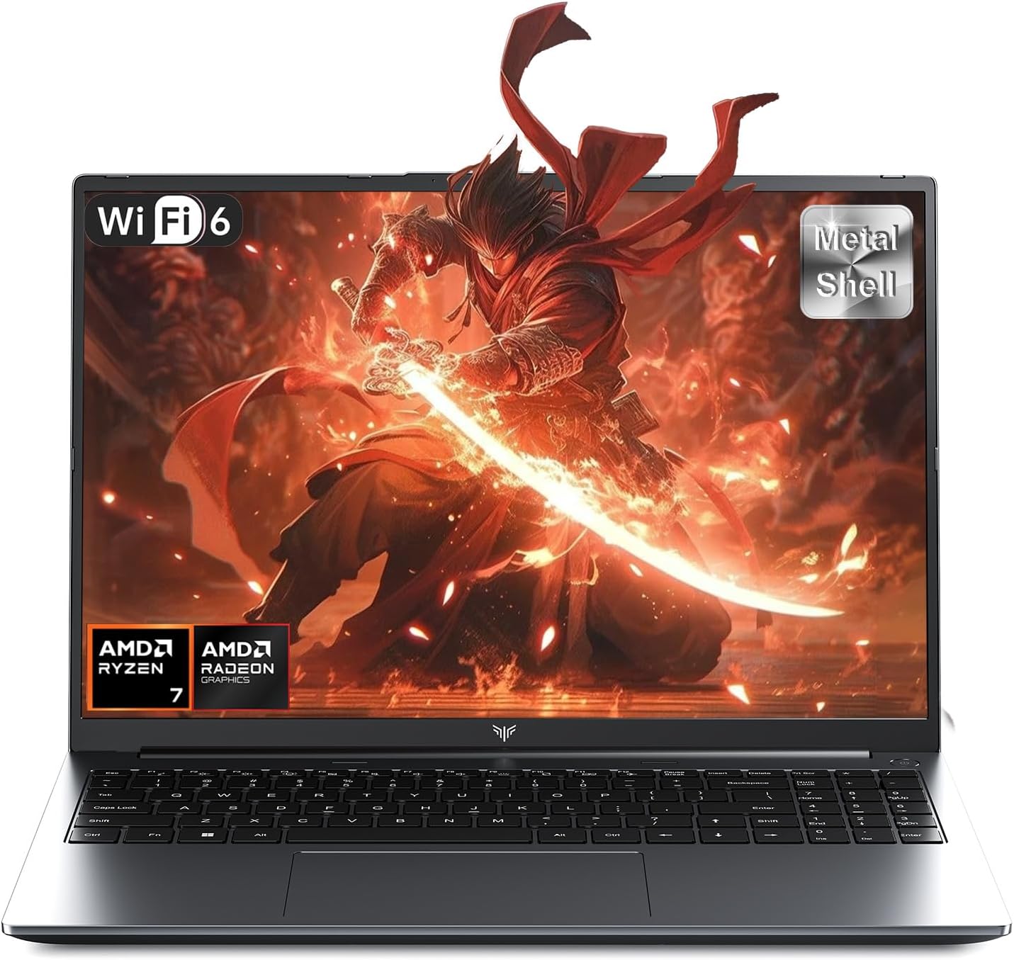 ACEMAGIC Gaming Laptop — Hintergrundbeleuchtung, 15,6" FHD, NVMe-SSD, leicht