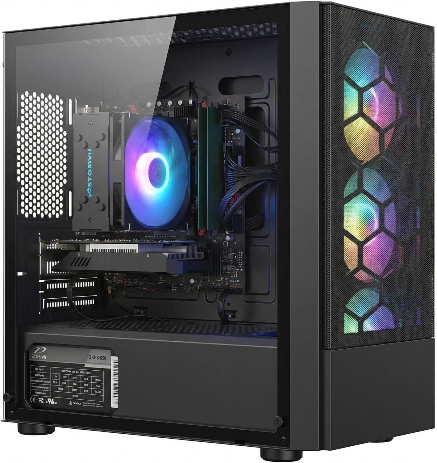 STGsivir — Intel Xeon E5 (legacy), GeForce GT 740 4GB, 32GB RAM, 1TB SSD, WiFi 6, Windows 11 Pro (IE)