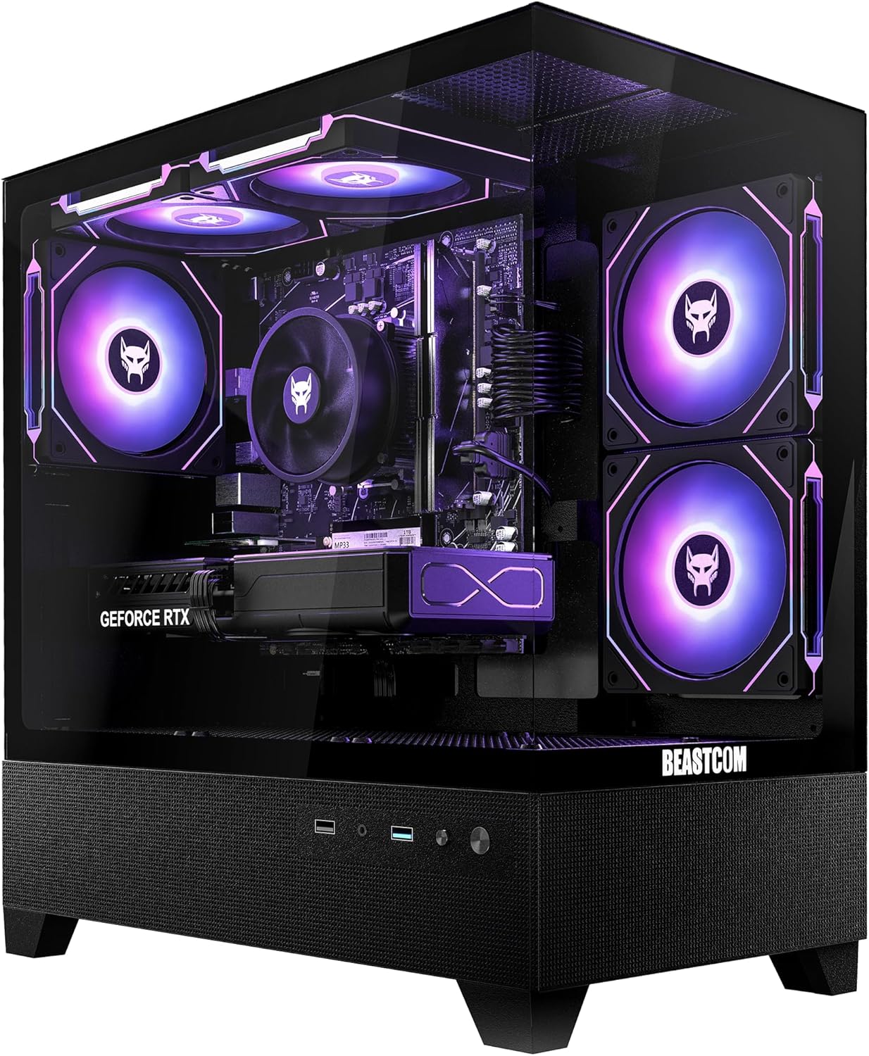 BEASTCOM Gaming PC — Ryzen multithread desktop, Windows