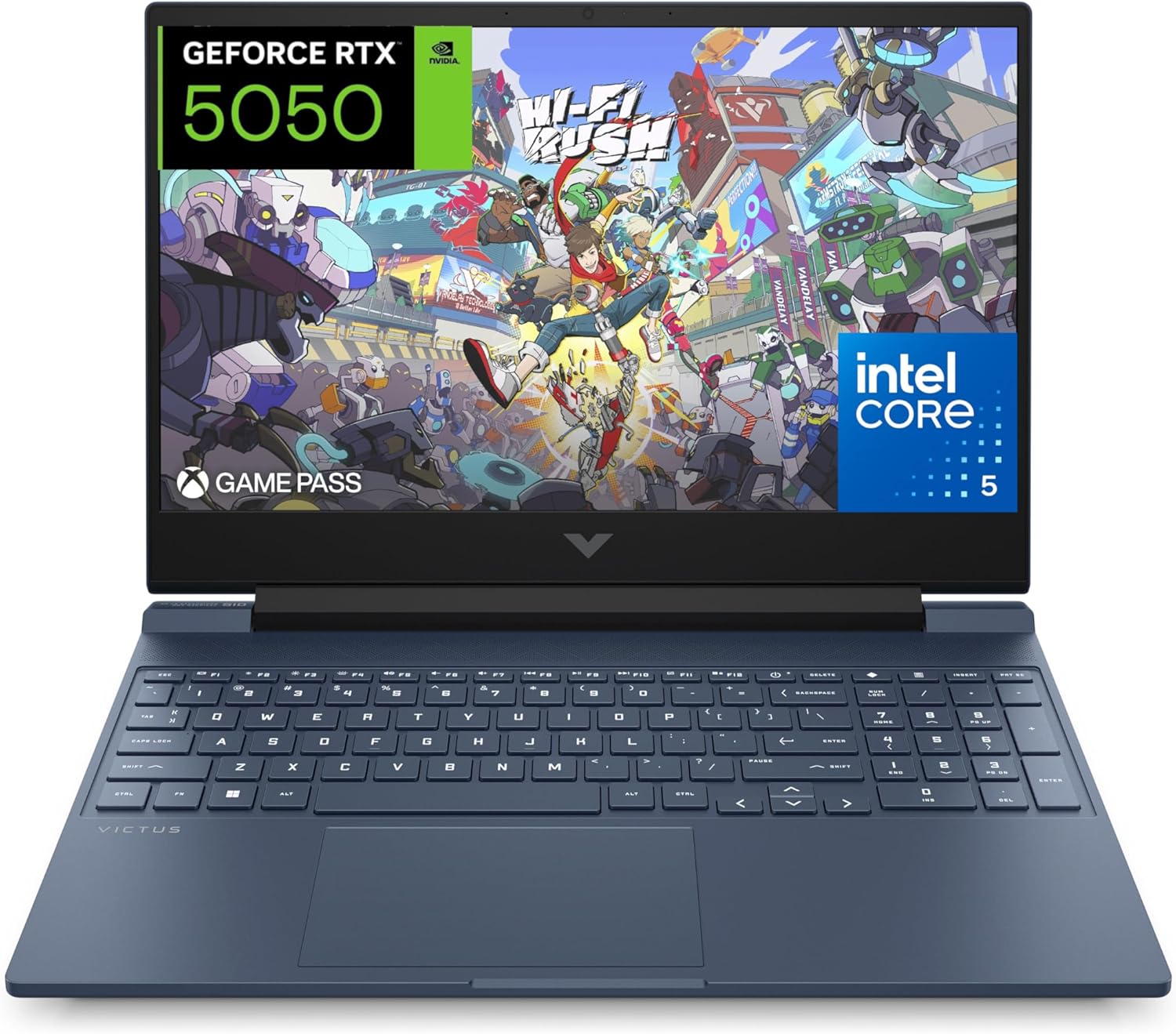 HP Victus 15-fa2004ns — gaming 15,6", NVIDIA GeForce, opción FreeDOS, teclado español