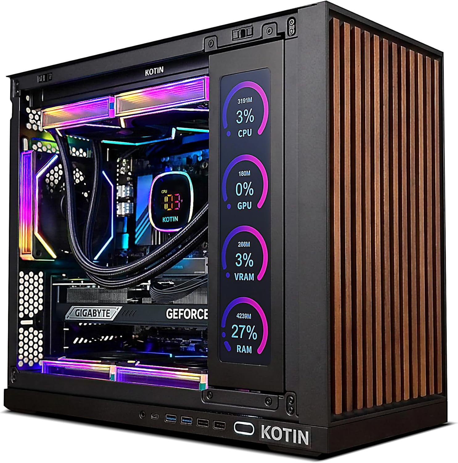 KOTIN G60B Prebuilt Gaming PC
