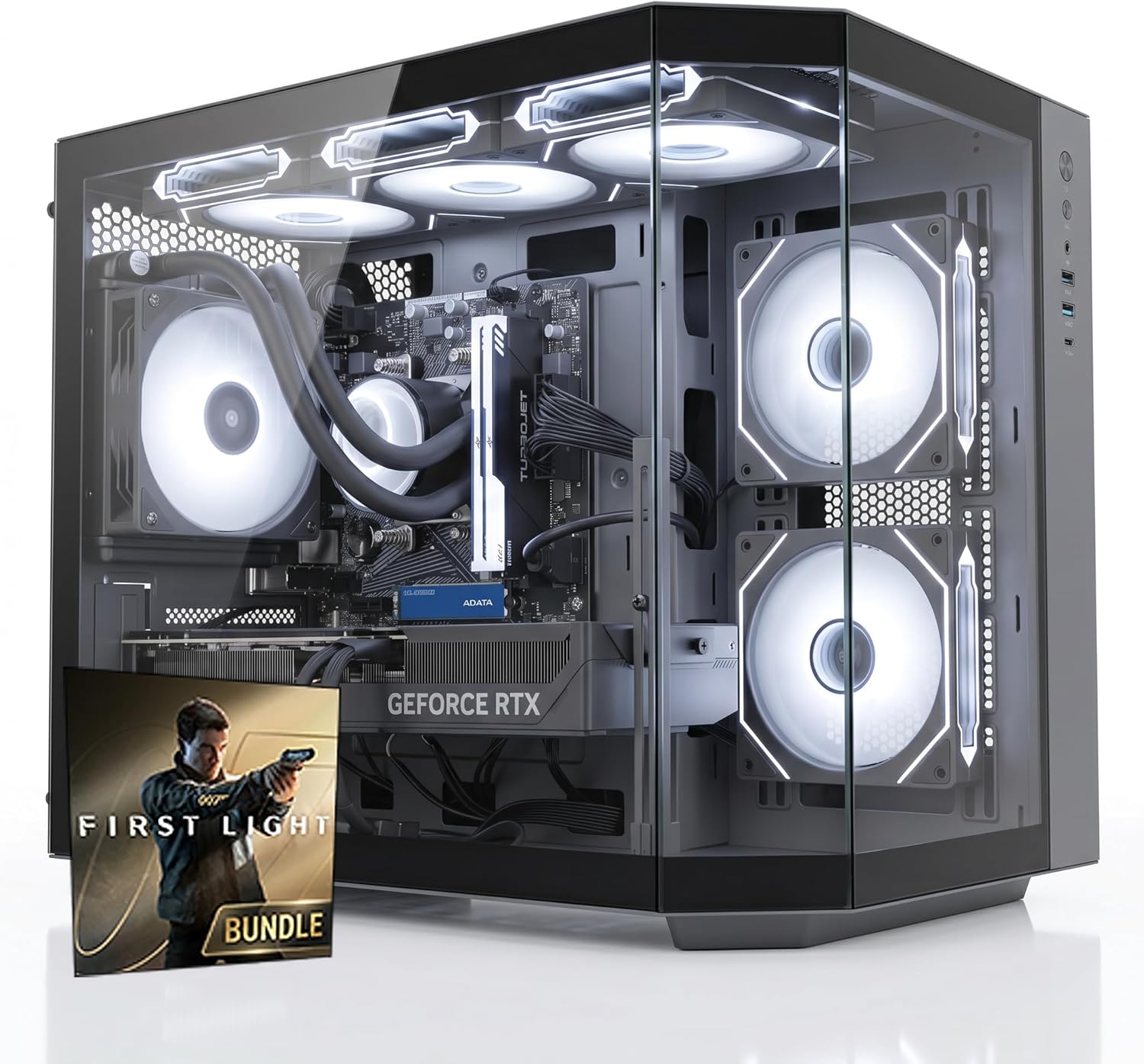 ionz Apex Black — AMD Ryzen 7 5800X, NVIDIA RTX 5060 Ti, 16GB RAM, 1TB NVMe SSD, 120mm AIO, 600W PSU, WiFi, Windows 11 (IE)