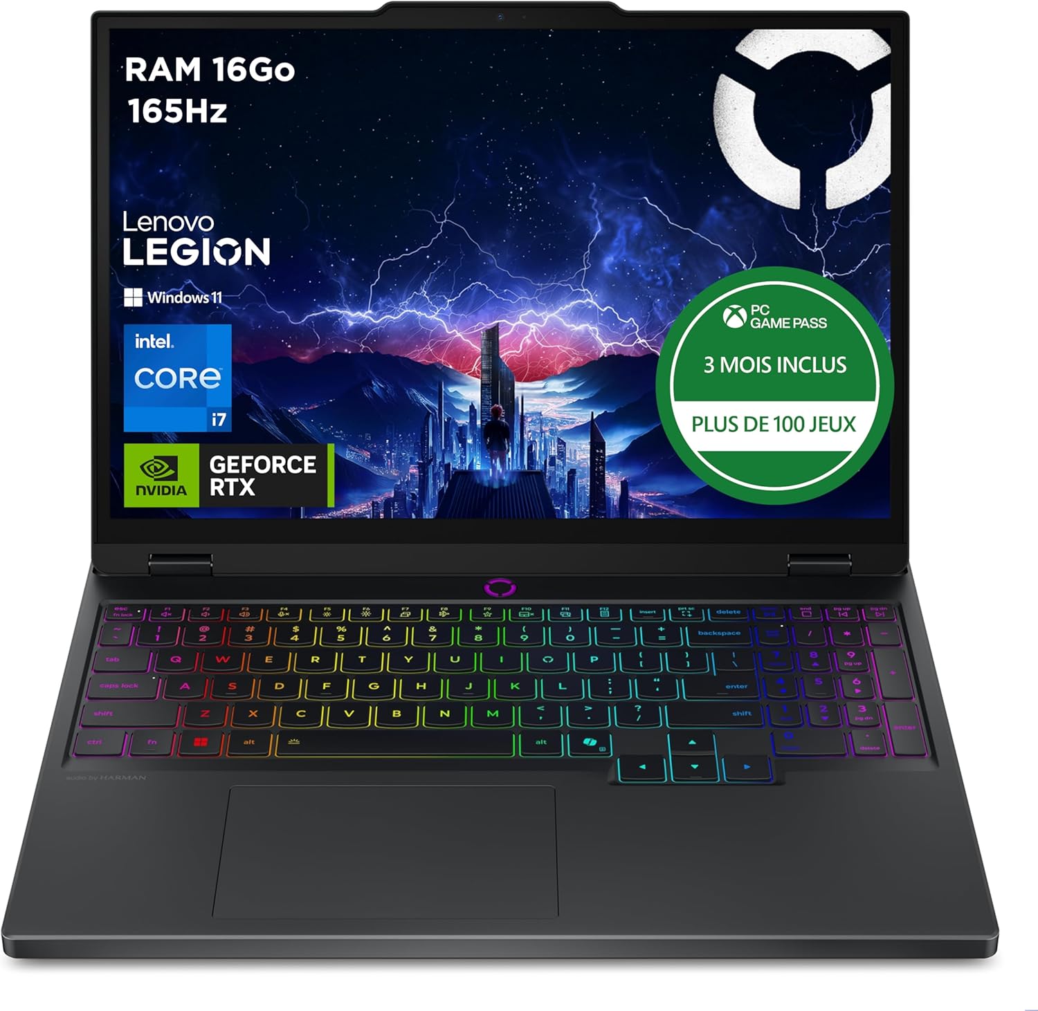 Lenovo Legion 5 15IRX10 — Intel Core i7, GeForce RTX 5060, 16 Go RAM, 1 To SSD