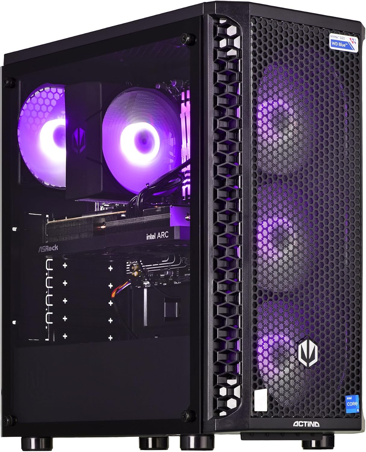 Tour gaming ACTINA ENDORFY — Intel Core i5-12400F, NVIDIA GeForce RTX 3060, 16 Go RAM, SSD 1 To (PL)