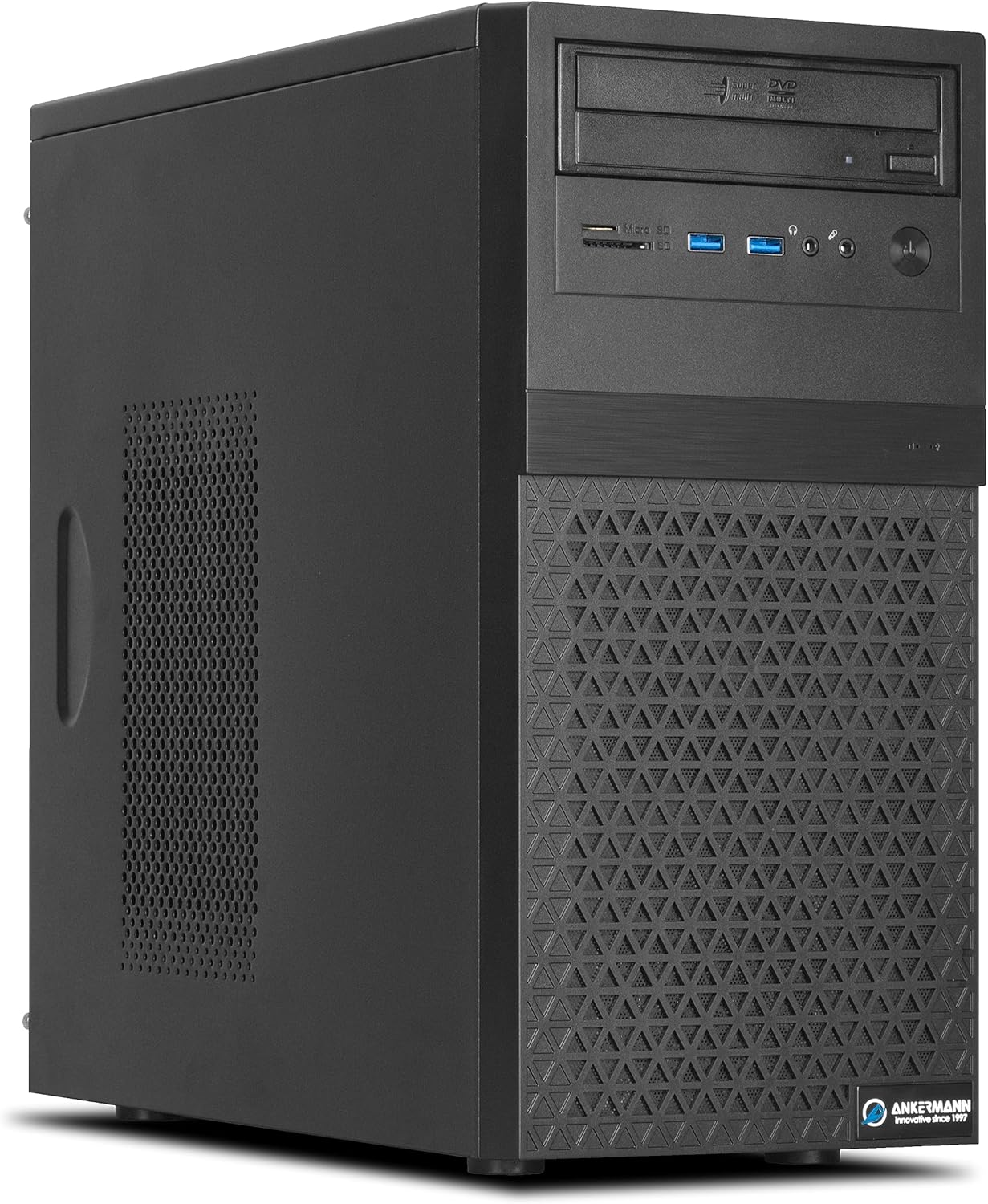 Ankermann Office Pro V3 | Intel Core i3-13100F | Nvidia GeForce GT 710 4GB | 16GB DDR5 RAM | 1TB NVMe SSD | Windows 11 | WiFi & Bluetooth | Libre Office