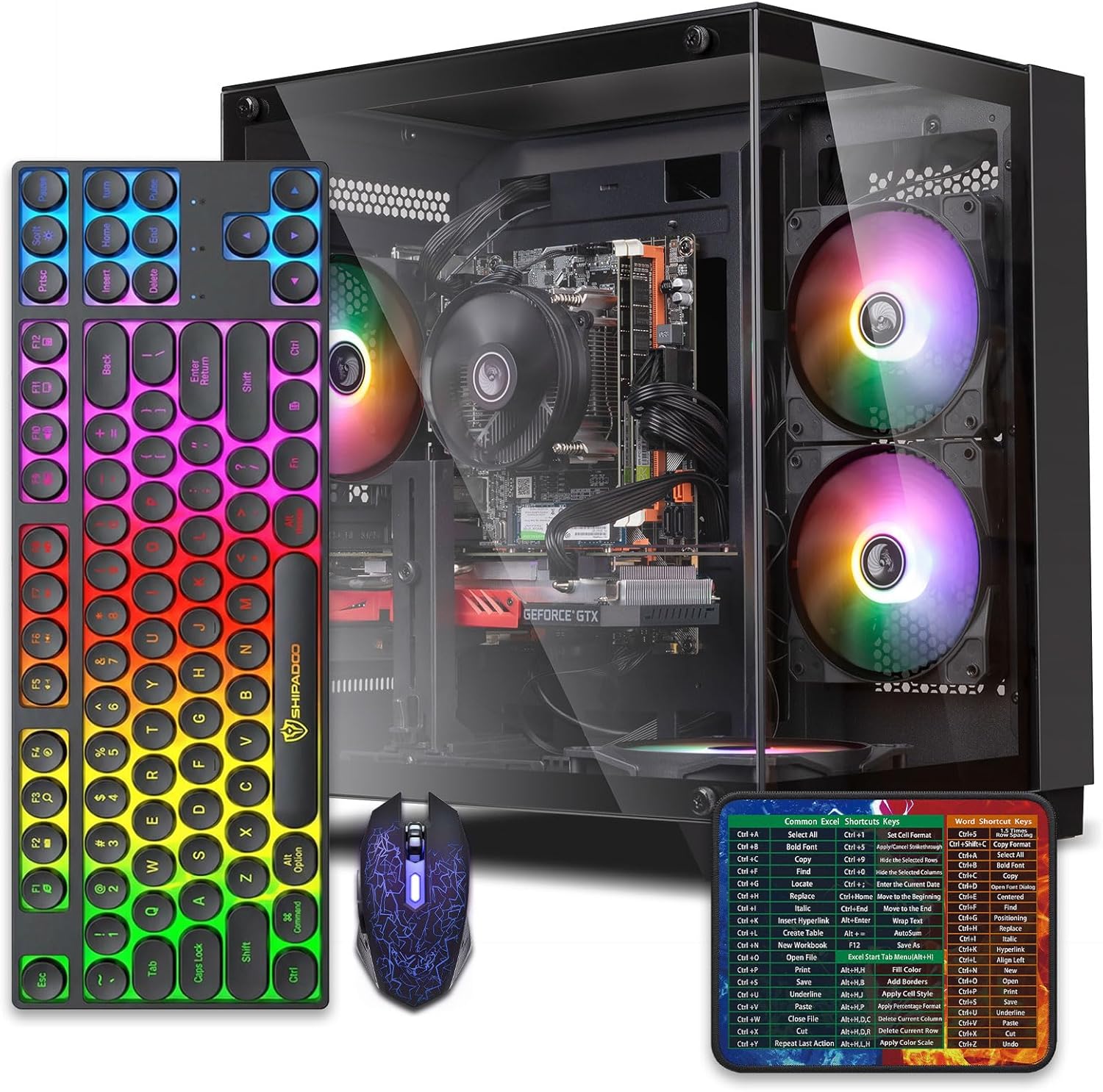 Prebuilt gaming PC — discrete graphics, Windows tower